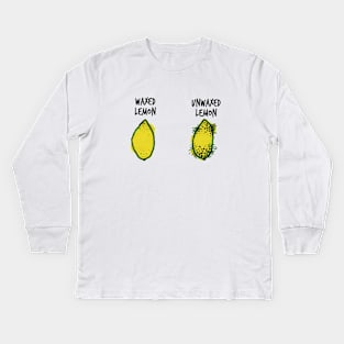 Wax On, Wax Off! Kids Long Sleeve T-Shirt